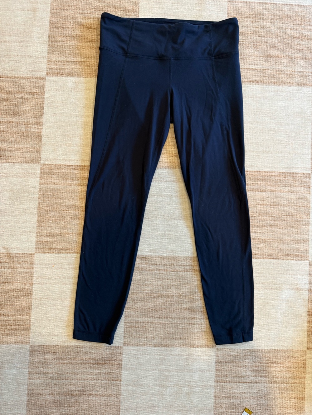 Athleta Navy Blue High Rise Workout Leggings Size Small